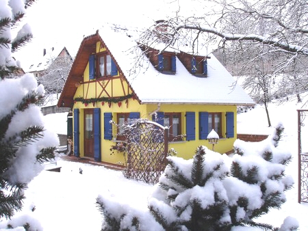 Gite en Alsace sous la neige - dcembre 2010